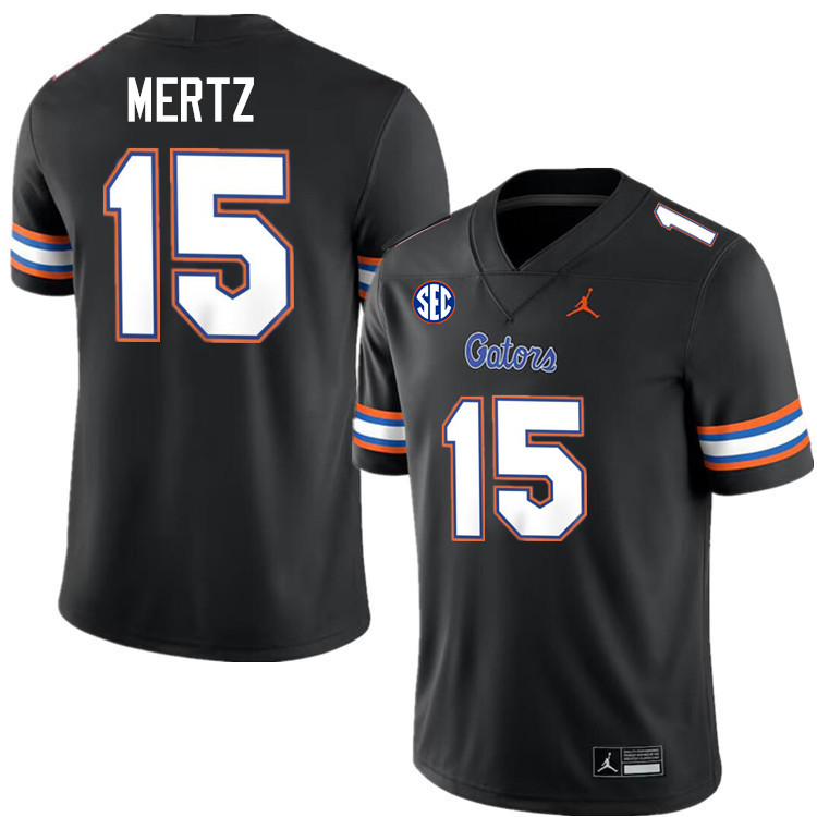 Graham Mertz Florida Jersey,Florida Gators #15 Graham Mertz Jersey Youth Uniforms-Black